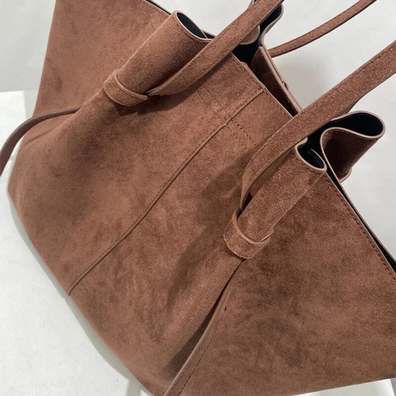 Sac Ava Élancé grand compartiments - XL & Suédine
